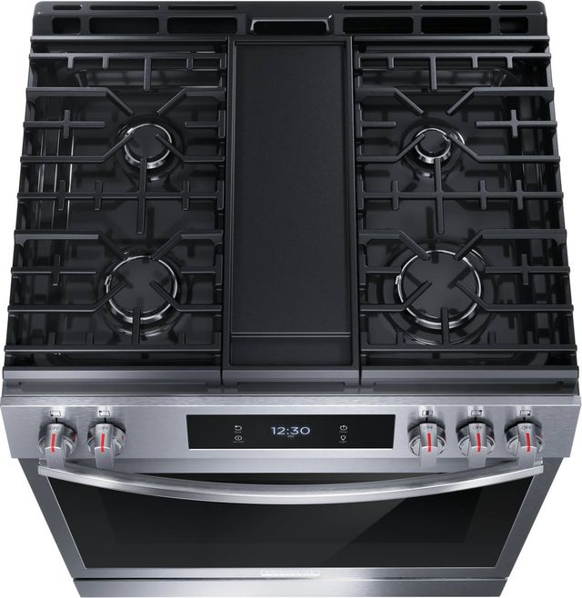 Frigidaire Gallery® 30" Smudge-Proof® Stainless Steel Slide In Gas Range-2