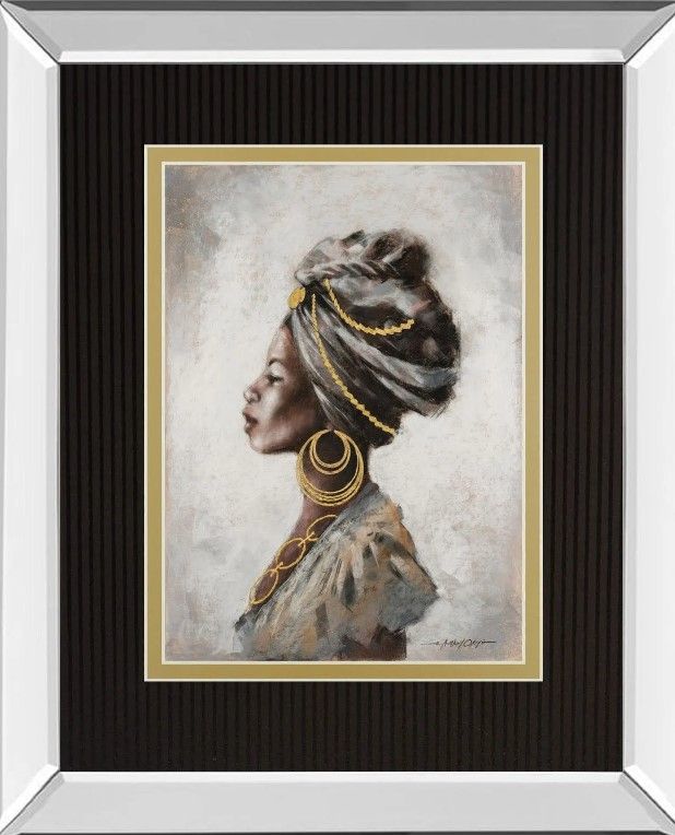 Classy Art Beauty and Strength By E. Anthony Orme Mirror Framed Wall Art-0