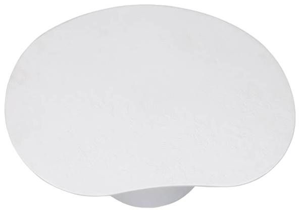 Moe's Home Collection Yumi White Fiberglass Outdoor Accent Table-4