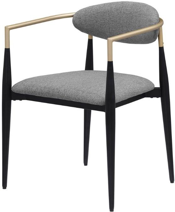 Coaster® Alexis Black/Gray Dining Arm Chair-2