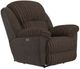 Catnapper® Shaggy Chocolate Power Lay Flat Recliner with Zero Gravity-0