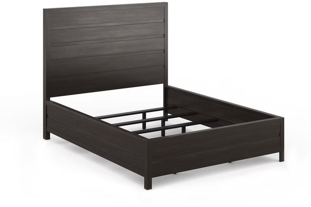 Flexsteel® Cologne Dark Brown Queen Bed-1
