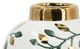 A & B Home Gold/Green/White Flower Vase-1