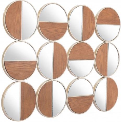 Zuo® Modern Cycle Multicolor Mirror-0