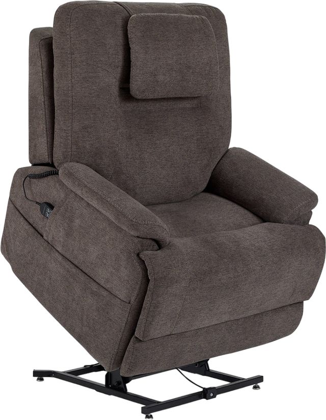Flexsteel® Zecliner Model 2+ Umber Power Lift Sleep Recliner with Power Headrest and Lumbar-1