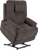 Flexsteel® Zecliner Model 2+ Umber Power Lift Sleep Recliner with Power Headrest and Lumbar-1