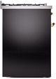 Ilve® Nostalgie II Series 30" Glossy Black Pro Style Dual Fuel Range-4