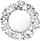 Meridian Furniture Butterfly Silver Mirror-0