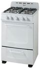 Avanti® 24" White Freestanding Gas Range-1