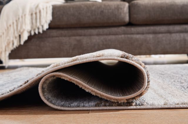Signature Design by Ashley® Sethburn Brown/Cream/Gray 5'x7' Area Rug-2