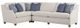 King Hickory Customizable Brandy 3-Piece Fabric Sectional -0