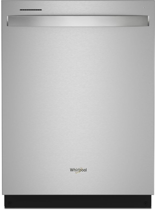 Whirlpool® 24" Fingerprint Resistant Stainless Steel Built In Dishwasher-0
