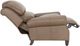 BarcaLounger® Churchill Cashmere Taupe Leather Manual Recliner-1