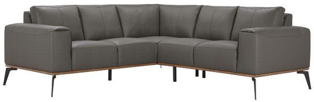 Porter International Designs Pietro 2-Piece Gray Sectional-0