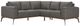 Porter International Designs Pietro 2-Piece Gray Sectional-0