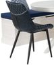 Linon Norah August 5-Piece Black/White Nook Dining Set with Cushion Set-1