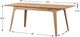 Winners Only® Uptown Natural Oak 75" Dining Table-2