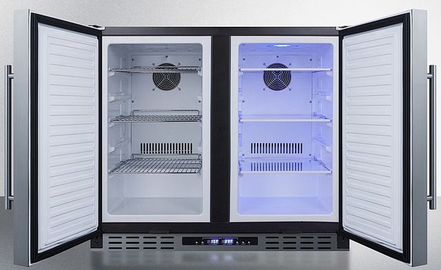 Summit® 5.8 Cu. Ft. Stainless Steel Under the Counter Refrigerator-2
