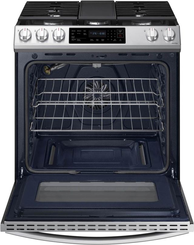 Samsung Bespoke 30" Slide In Gas Range-1