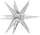 A & B Home Karsta Chrome Large Star Accent -0