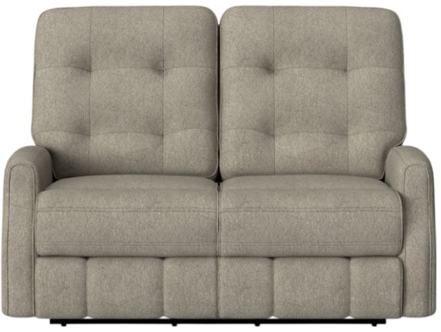 Flexsteel® Customizable Devon Fabric Manual Reclining Loveseat-2