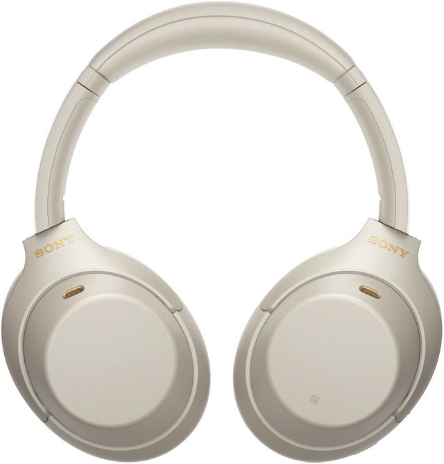 Sony Silver Wireless Over-Ear Noise Cancelling Headphone-4