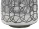 A & B Home Silver Abyss Etched Vase-2