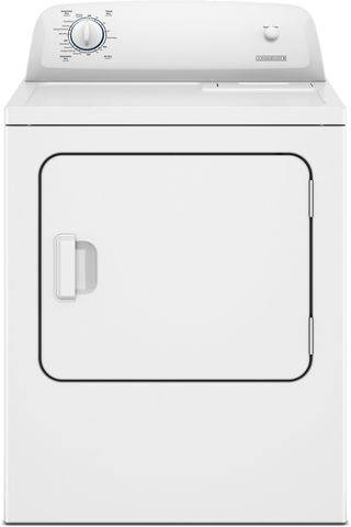 Crosley® Conservator® 6.5 Cu. Ft. White Electric Dryer
