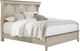 Liberty Furniture Ivy Hollow 4-Piece Dusty Taupe/Weathered Linen Queen Mantel Bedroom Set-1
