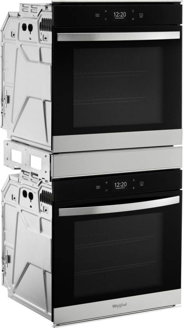Whirlpool® 24" Fingerprint Resistant Stainless Steel Double Electric Wall Oven -2