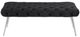 Coaster® Ella Black Upholstered Bench-1