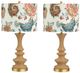 Crestview Collection Laboheme 2-Piece Natural Jute Table Lamp Set-0