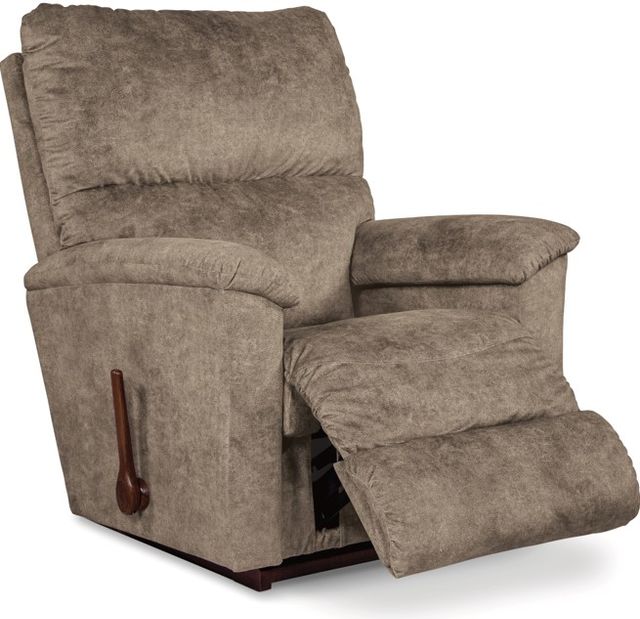 La-Z-Boy® Brooks Mushroom Manual Rocking Recliner-3