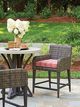 Tommy Bahama® Outdoor Cypress Point Ocean Terrace Driftwood Gray Counter Stool-2