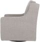 Olliix by Madison Park Grey Harris Chenille Swivel Chair-3