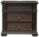 Liberty Furniture Provence Park Chateau Brown Nightstand with Charging Station-2