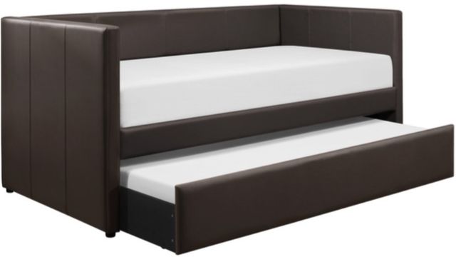 Homelegance® Adra Brown Twin Daybed with Trundle-0