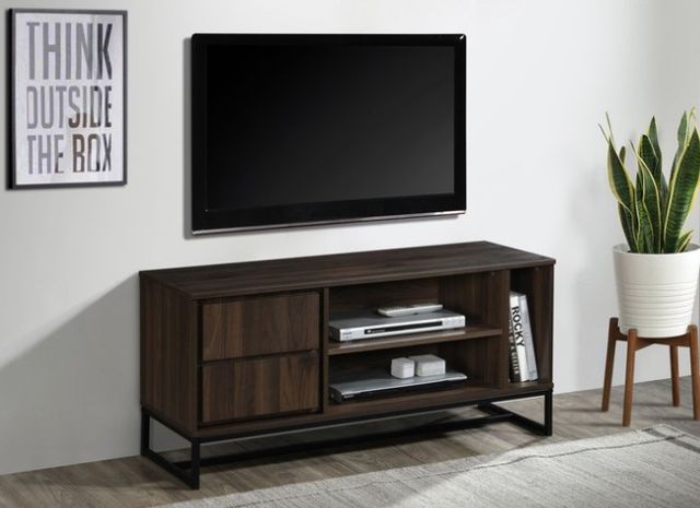 Milton Greens Stars Dark Walnut 47" TV Stand-3