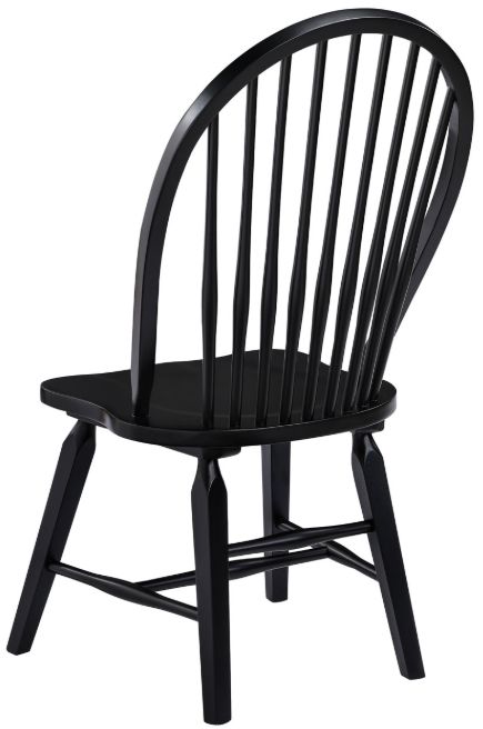 Steve Silver Co. Sommerset Black Windsor Chair-4