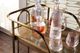 Hooker® Furniture Commerce and Market Light Caramel/Sunlit Bronze Wine and Bar Cart-3