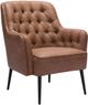 Zuo® Modern Tasmania Vintage Brown Accent Chair-0