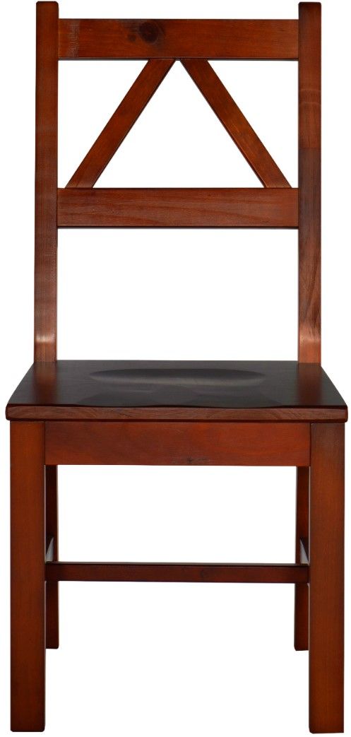Linon Titian Dark Tobacco Side Chair -3