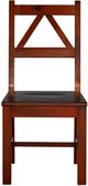 Linon Titian Dark Tobacco Side Chair -3