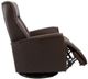 Fjords® Relax Harstad Mocha Small Dual Motion Swivel Recliner-4