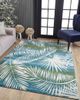 KAS Rugs Stella Green Palms 5'x8' Area Rug-4