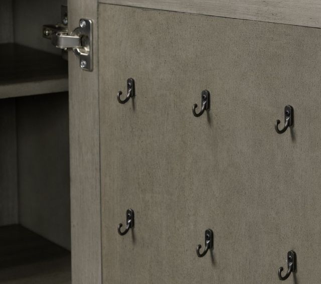 Elements International Kings Court Gray 7-Drawer Chest-1