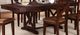 Winners Only® Java Brown Trestle Dining Table-0