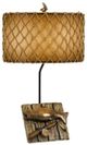 Cal® Lighting & Accessories Fishing Cast Bronze Table Lamp-0