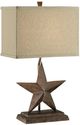 Crestview Collection Star Brown Table Lamp-0