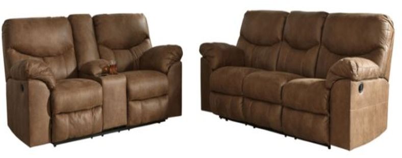 Boxberg bark reclining living room set discount